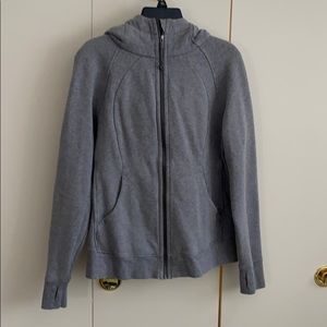 Lululemon Gray Scuba Hoodie